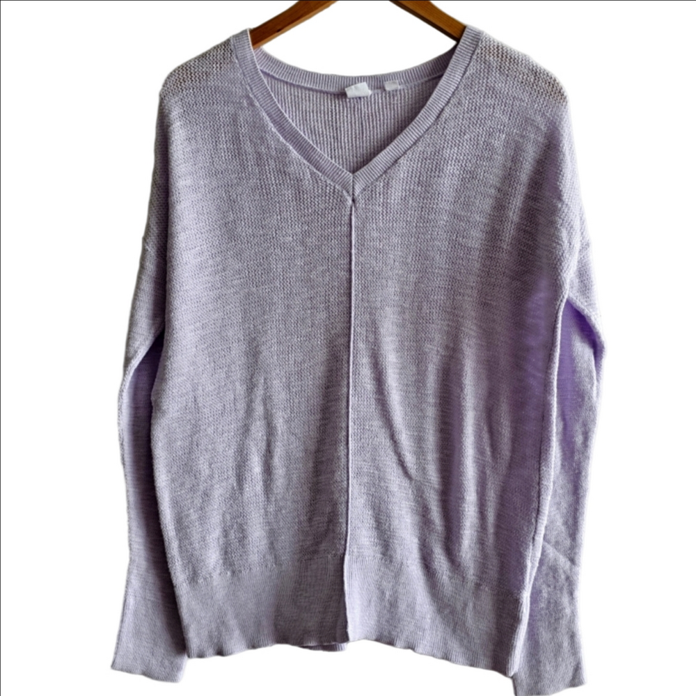 Thin Violet Spring Pastel Sweater